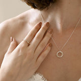 Connected Duo Pendant Necklace