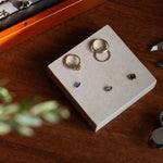 Gemstones and rings with jewellery tools