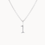 Silver Lucky Number Necklace-Wild Fawn Jewellery