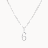 Silver Lucky Number Necklace-Wild Fawn Jewellery
