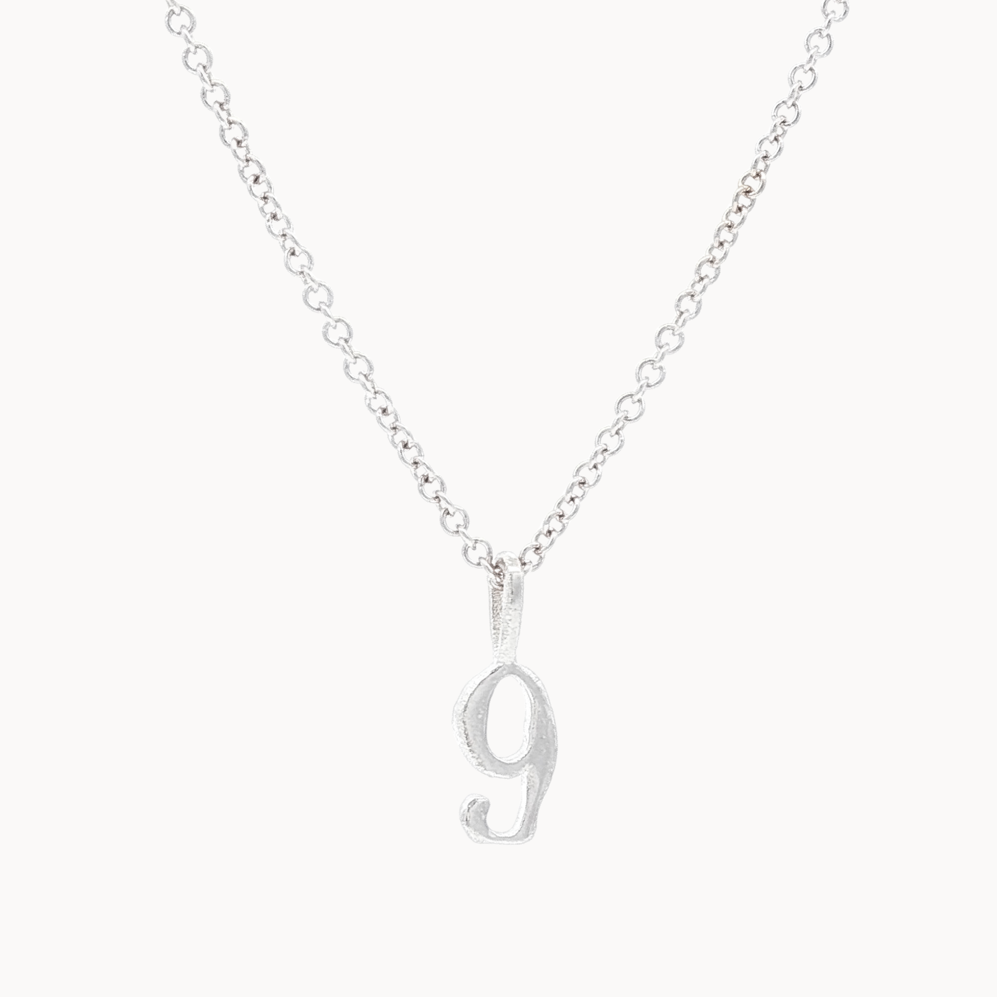Silver Lucky Number Necklace-Wild Fawn Jewellery