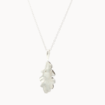 Silver Oak Leaf Necklace-Wild Fawn Jewellery