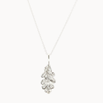 Silver Oak Leaf Necklace-Wild Fawn Jewellery