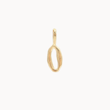 9ct Gold Lucky Number Charm Pendant-Wild Fawn Jewellery