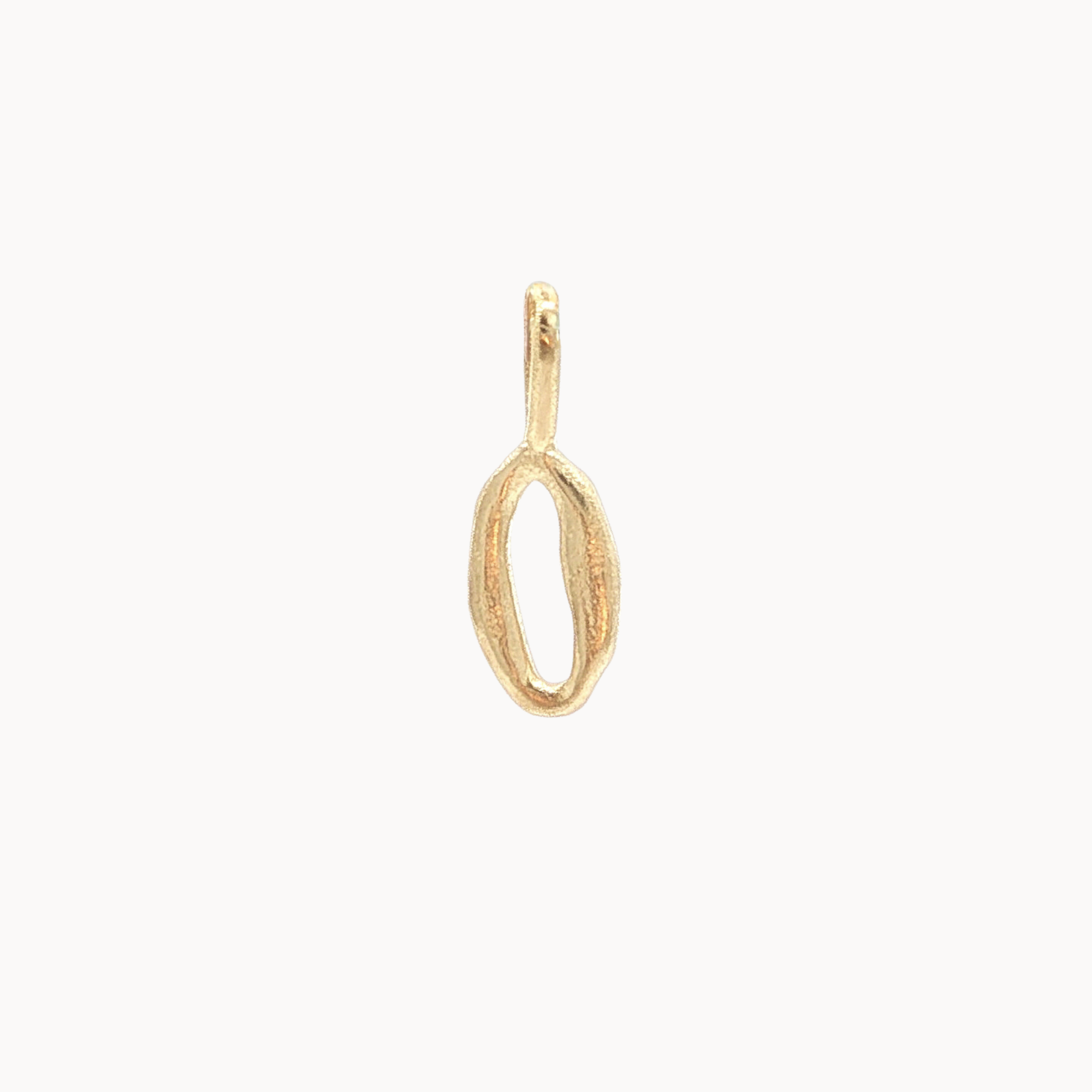 9ct Gold Lucky Number Charm Pendant-Wild Fawn Jewellery