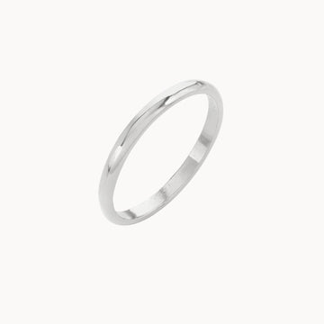 Platinum Delicate Wedding Ring
