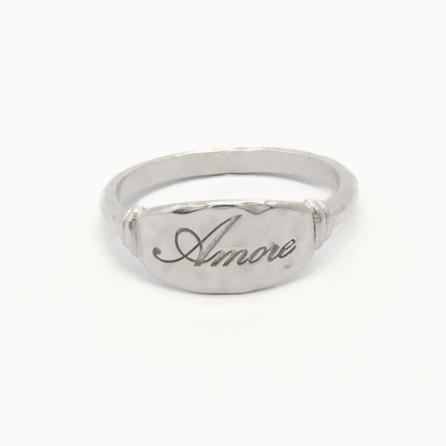 Silver Amore Ring