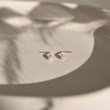 Silver Delicate Diamond Tragus Stud
