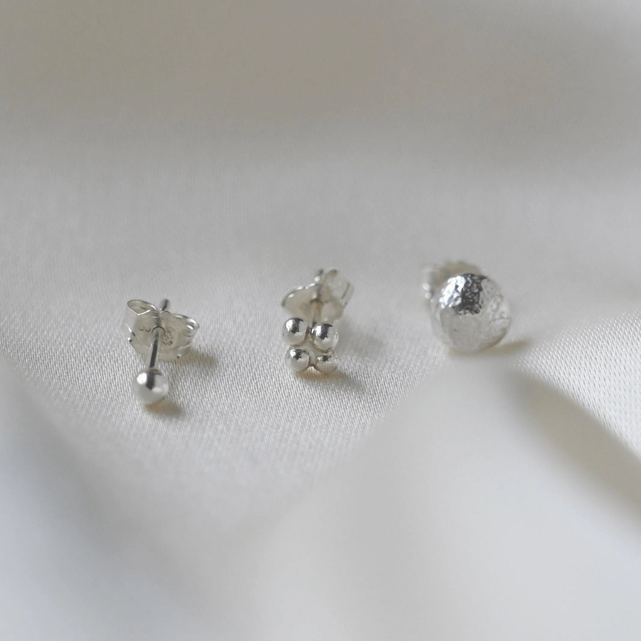 Silver Delicate Mix and Match Earring Set