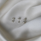 Silver Delicate Mix and Match Earring Set