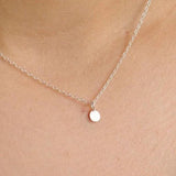 Silver Dot Necklace