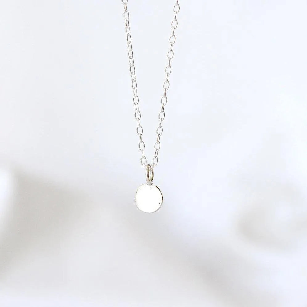 Silver Dot Necklace