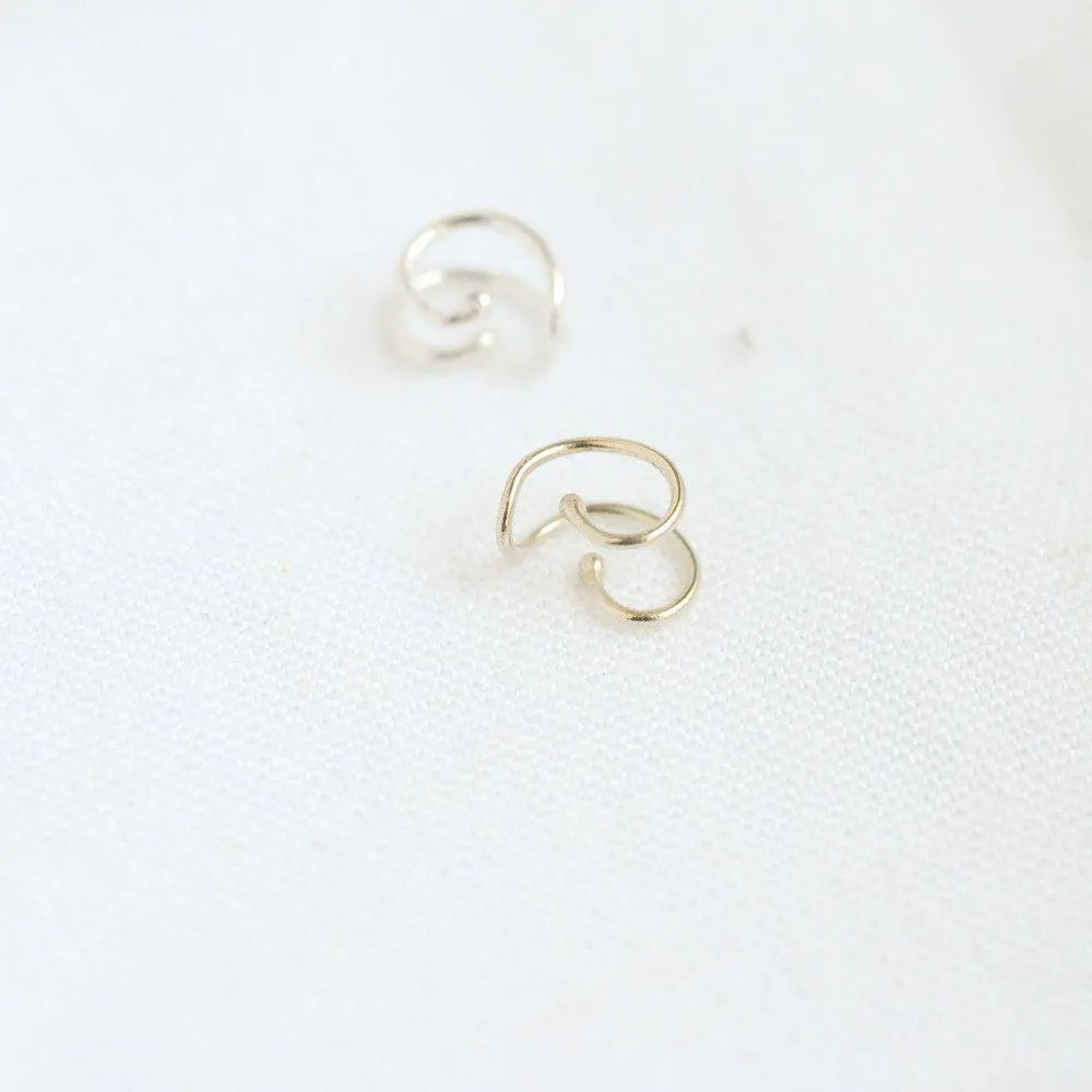 Silver Faux Helix Cuff