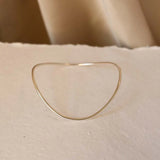 Silver Flow Bangle
