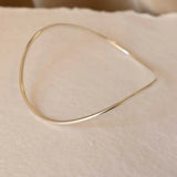 Silver Flow Bangle