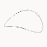 Silver Flow Bangle