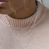 Silver Hayseed Layering Necklace