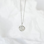 Silver Little Lion Reversible Pendant Necklace