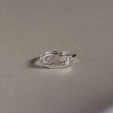 Silver Loved Ring