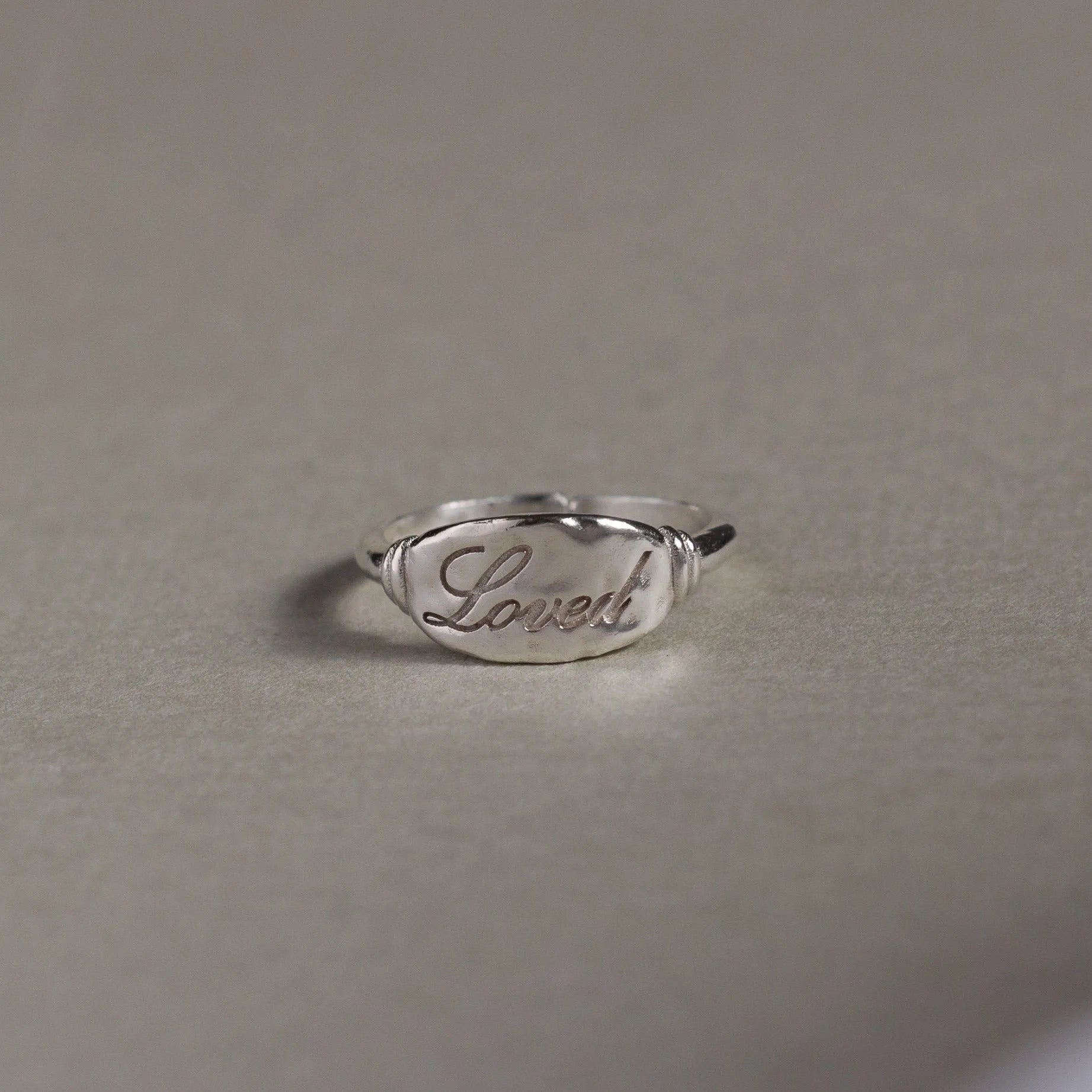 Silver Loved Ring