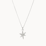 Silver Lucky Star Necklace