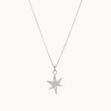 Silver Lucky Star Necklace