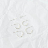 Silver Mix and Match Hoop Set