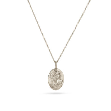 Silver Personalised Aquarius Necklace