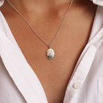 Silver Personalised Cancer Necklace