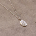 Silver Personalised Gemini Necklace