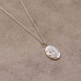 Silver Personalised Gemini Necklace