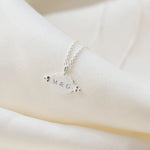 Silver Personalised Ornate Oval Pendant Necklace