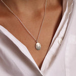 Silver Personalised Sagittarius Necklace