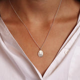 Silver Personalised Sagittarius Necklace