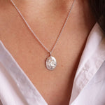 Silver Personalised Scorpio Necklace