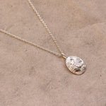 Silver Personalised Scorpio Necklace