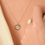 Silver Personalised Wanderlust Compass Pendant Necklace