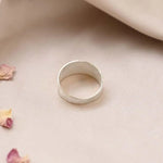 Silver Raw Band Ring