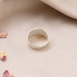 Silver Raw Band Ring