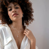 Silver 'Roses Are Red' Open Ring