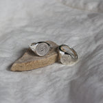 Diamond Compass Signet Ring