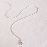 Silver Spiga Layering Necklace
