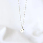Silver Tiny Heart Necklace