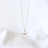 Silver Tiny Heart Necklace