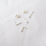 Silver Very Delicate Cartilage Stud
