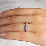 Trilogy Diamond White Gold Engagement Ring