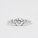 Trilogy Diamond White Gold Engagement Ring