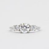 Trilogy Diamond White Gold Engagement Ring
