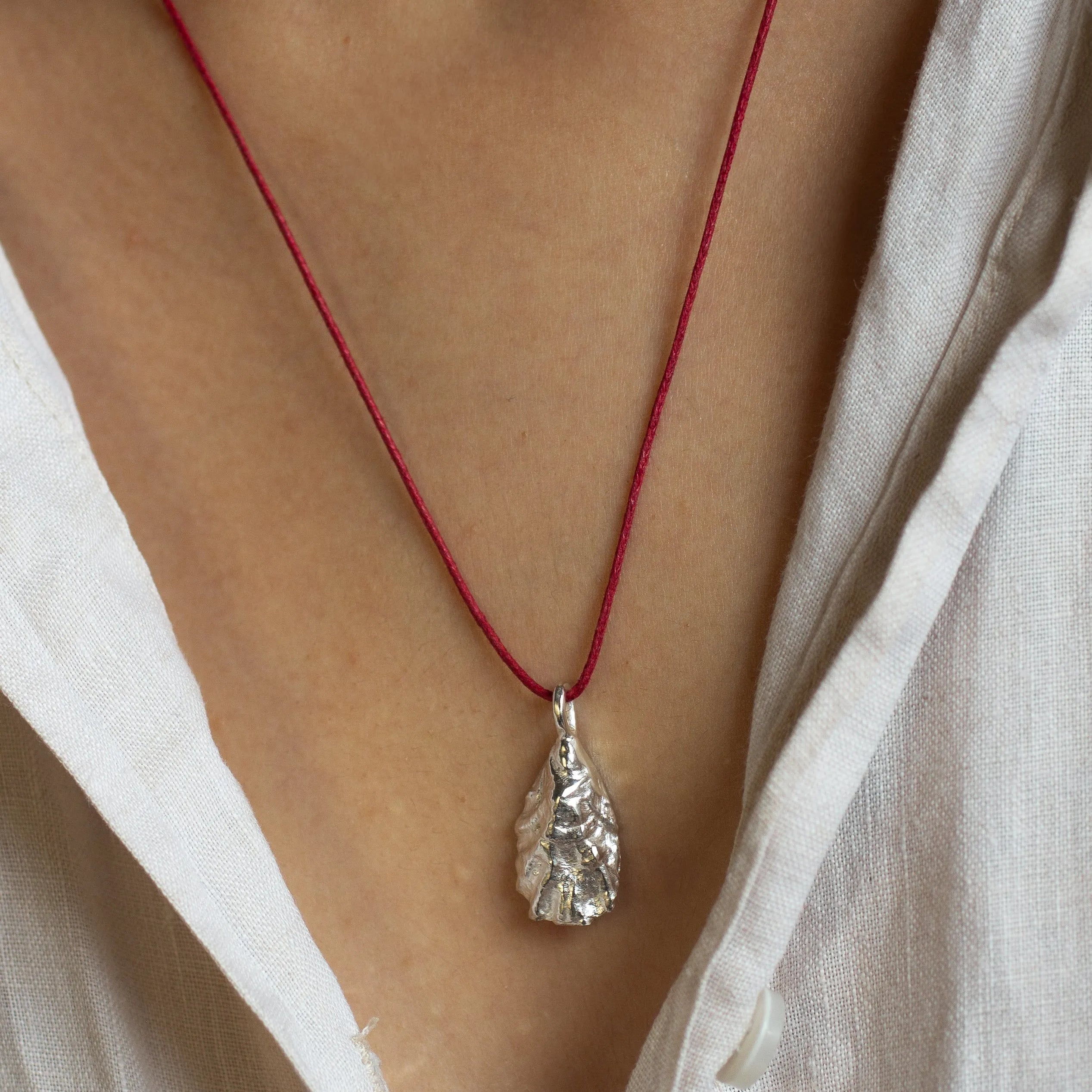 The Oyster Necklace-Necklaces-Wild Fawn Jewellery