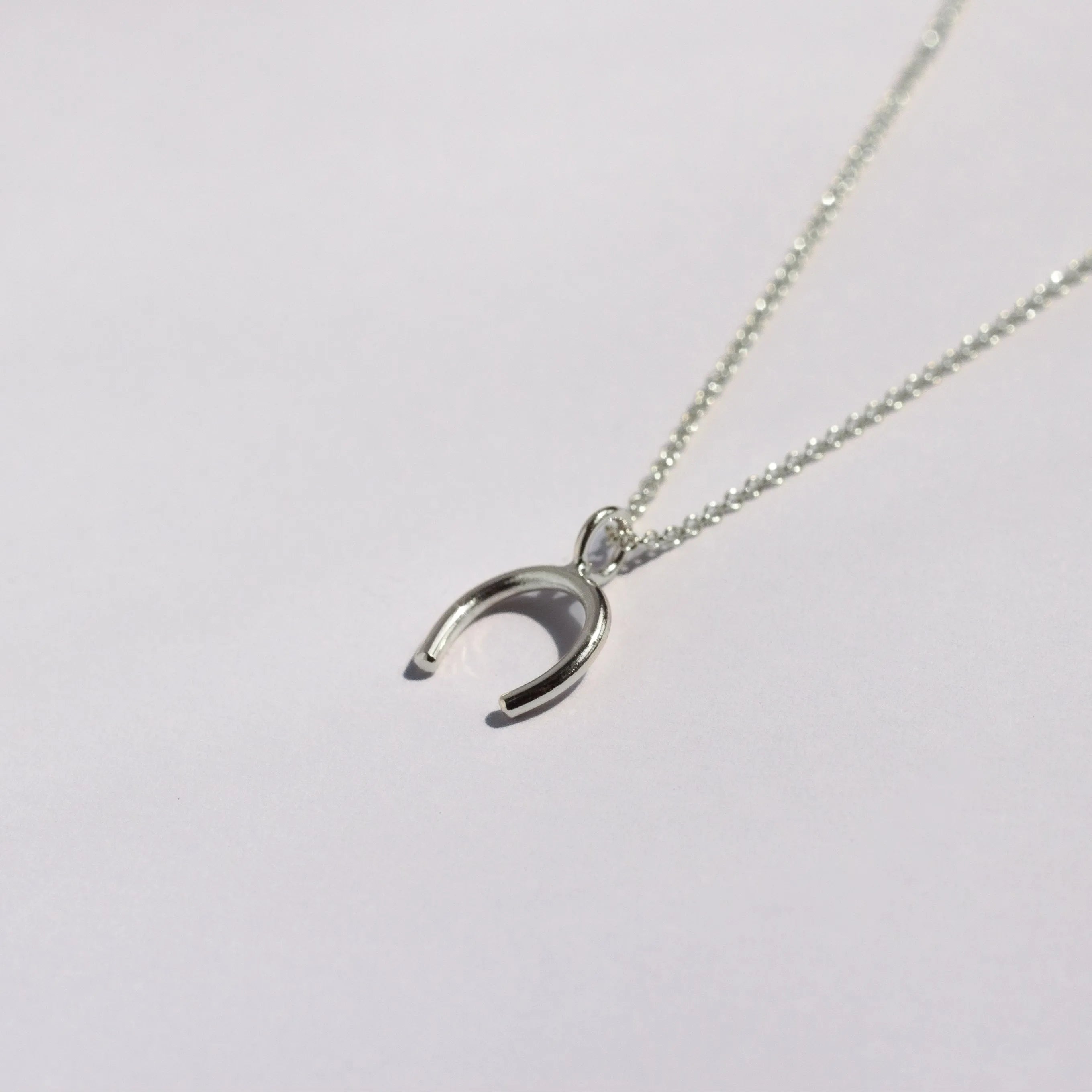 Silver Luck Necklace-Necklaces-Wild Fawn Jewellery